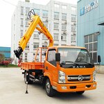 Mobile Mini Pickup Crane Supplier - 1-2 Ton Hydraulic Truck