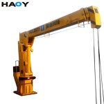 12 Ton Marine Crane Supplier - Folded Boom Deck Harbor