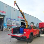 Mobile Truck Crane Manufacturer - 1.3 Ton with Cable Winch