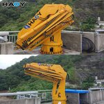 10 Ton Marine Crane Manufacturer - Hoist Winch Lifting