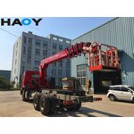 Hydraulic Straight Boom Crane Manufacturer - HAOY for Car