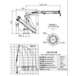 Knuckle Boom Marine Crane Manufacturer - 3200kg Ship Deck