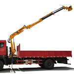 HAOY Truck Crane Manufacturer - with Trailer for Sale