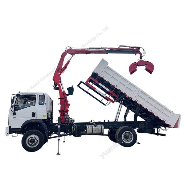 Tricycle Mini Crane Supplier - Truck Metal Hydraulic Manipulator
