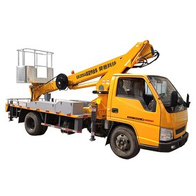 Advertising Installation Truck Supplier - 2020 New with Basket