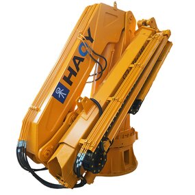 9 Ton Crane Manufacturer - Folding Arm Dredging Hydraulic