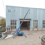 3 Ton Crawler Crane Manufacturer - with Mounted Arm