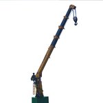 Small Car Rollback Manufacturer - with Marine Knuckle Crane