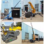 3t Crawler Spider Crane Supplier - Haoy Telescopic Boom