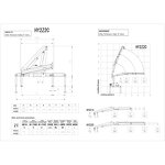 Mobile Mini Pickup Crane Supplier - 1-2 Ton Hydraulic Truck