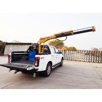 Small Gruas Supplier - Tractor Trailer Portable Crane