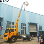 Hydraulic Telescopic Crane Supplier - HAOY 5 Ton Electric
