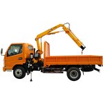 Mobile Mini Pickup Crane Supplier - 1-2 Ton Hydraulic Truck