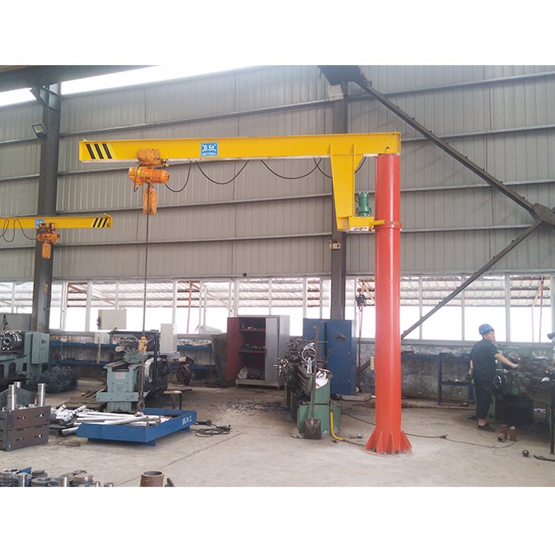 Electric Rotating Jib Crane Supplier - Floor Pillar Mounted
