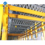 Double Girder Overhead Crane Manufacturer - Steel Factory 50t