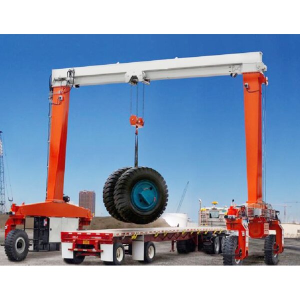 Industria Rubber Tyre Gantry Crane Supplier - 10t Traveling