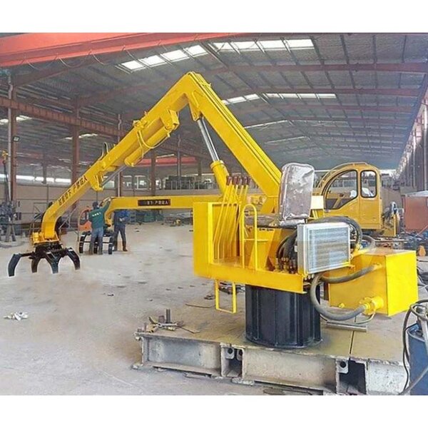 2T Hydraulic Grapple Crane Supplier - Orange Peel Scrap