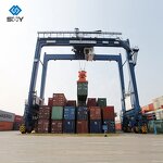 Rubber Tyre Container Crane Manufacturer - RTG for 40ft