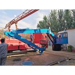 Fixed Excavator Grapple Crane Manufacturer - Stationary Bulk