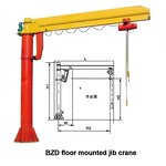 Chinese Construction Jib Crane Supplier - 10-15t Arm Swing
