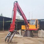 Heavy Duty Grapple Crane Manufacturer - Stationary with 360