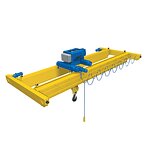 Double Girder Overhead Crane Manufacturer - Steel Factory 50t