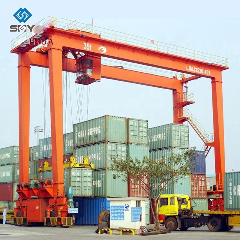 RTG Container Crane Manufacturer - 30/40/380 Ton Quay