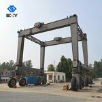 Port Gantry Crane Manufacturer - 40-50ton Rubber Tyre with