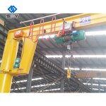 Slewing Cantilever Arm Crane Manufacturer - 1 Ton with Electric