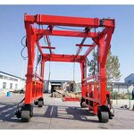 Rubber Tyre Gantry Crane Supplier - Hydraulic System Siemens