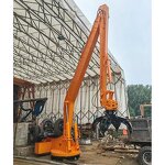 Fixed Excavator Grapple Crane Manufacturer - Stationary Bulk