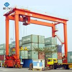 Low Lifting RTG Crane Manufacturer - Yuntian PLC Control 40.5