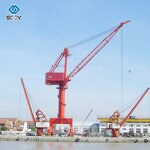 Mobile Harbour Crane Manufacturer - 40-50 Ton Portal with Container