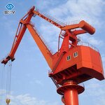 Mobile Harbour Crane Manufacturer - 40-50 Ton Portal with Container