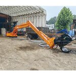 Fixed Excavator Grapple Crane Manufacturer - Stationary Bulk
