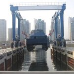 Mobile Boat Hoist Supplier - 350-10 Tons Yacht Club Rubber