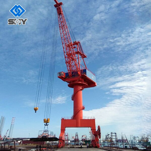 Port Single Jib Portal Crane Supplier - Slewing Level Luffing