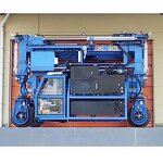 Port Mobile Straddle Carrier Supplier - 70 ton Container Yard