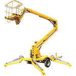 China Articulated Boom Lift Supplier - 12m Trailer Mounted