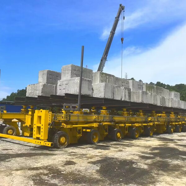 Electric Trackless Transfer Cart Supplier - 320 Tons Transport