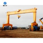 Industria Rubber Tyre Gantry Crane Supplier - 10t Traveling