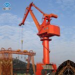 MQ Model Portal Crane Supplier - Single Jib Movable Port