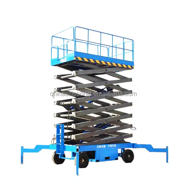 Mobile Electric Scissor Lift Supplier - 6-14m Height CE Certified