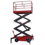 Thickened Scissor Lift Manufacturer - CE Approved Four Wheels