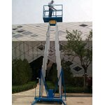 Single Mast Aluminum Lift Manufacturer - 8-10m Height 125kg Load