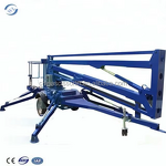 Elevating Towed Boom Lift Manufacturer - Trailed with Controller