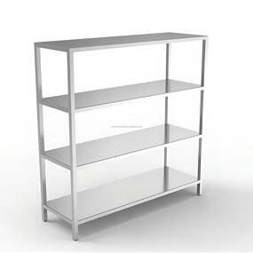 Adjustable Steel Shelf Supplier - 5-Tier Heavy Duty Anti