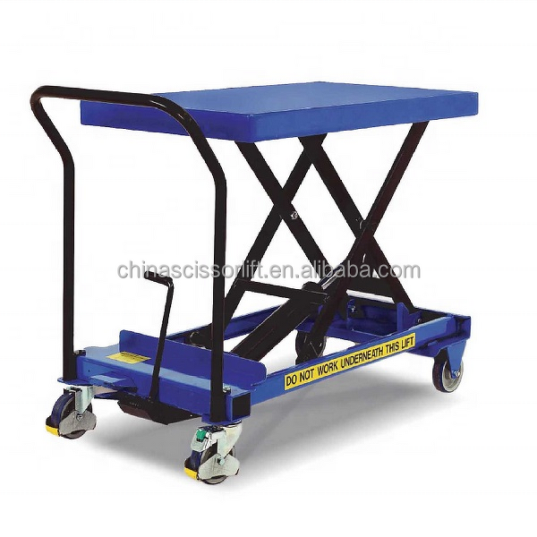 Hand Push Hydraulic Platform Manufacturer - 150-1500kg Scissor