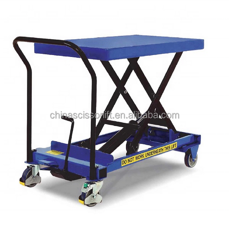 Hand Push Hydraulic Platform Manufacturer - 150-1500kg Scissor
