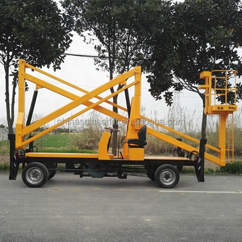 Towable Boom Lift Supplier - Telescopic 16M Spider Lift